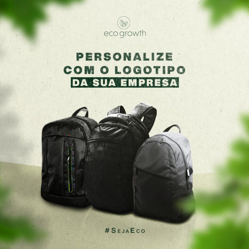 mochilas sustentáveis